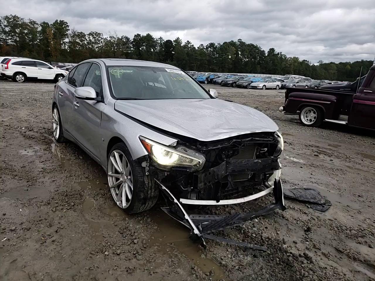 Photo 10 VIN: JN1BV7AR2FM414448 - INFINITI Q50 BASE 