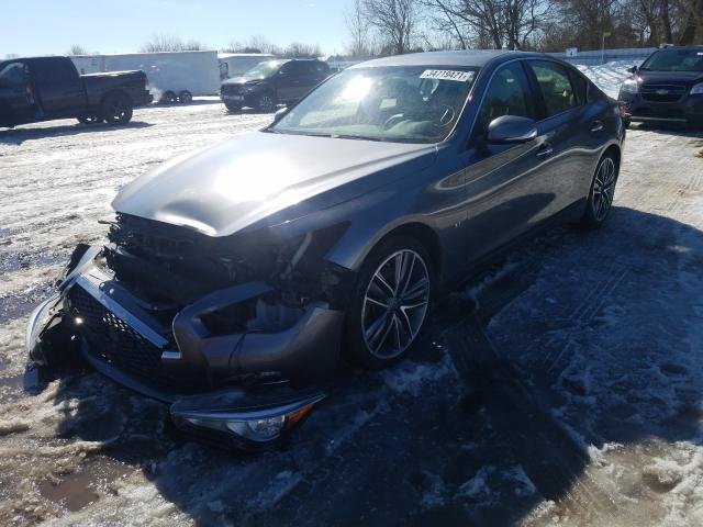 Photo 1 VIN: JN1BV7AR2FM417950 - INFINITI Q50 BASE 