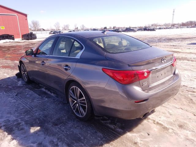 Photo 2 VIN: JN1BV7AR2FM417950 - INFINITI Q50 BASE 