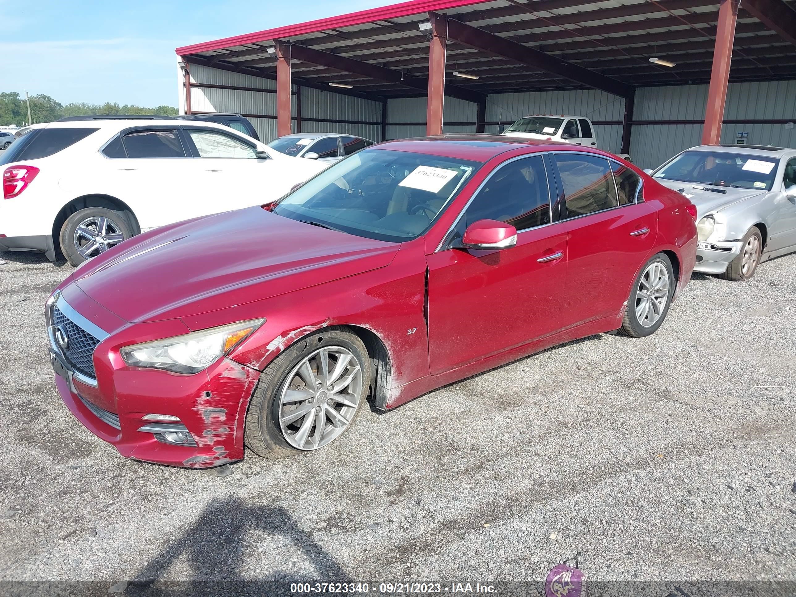 Photo 1 VIN: JN1BV7AR3EM680706 - INFINITI Q50 