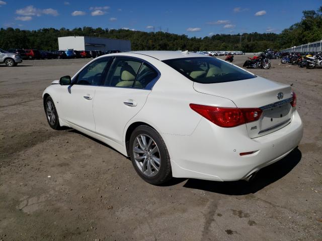 Photo 2 VIN: JN1BV7AR3EM685498 - INFINITI Q50 BASE 