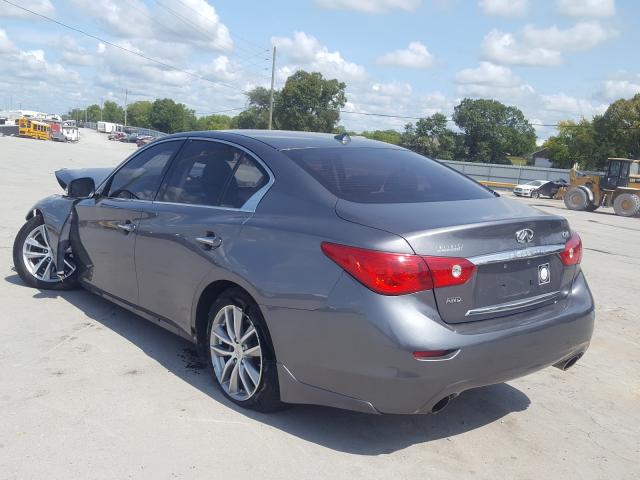 Photo 2 VIN: JN1BV7AR3EM685615 - INFINITI Q50 BASE 