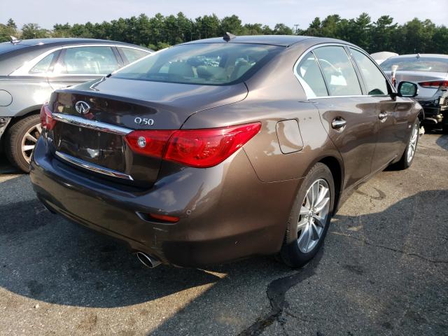 Photo 3 VIN: JN1BV7AR3EM687509 - INFINITI Q50 BASE 