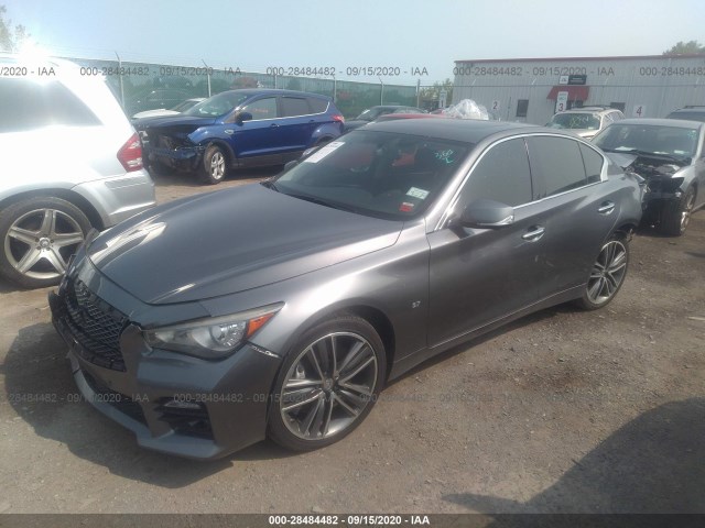 Photo 1 VIN: JN1BV7AR3EM688126 - INFINITI Q50 