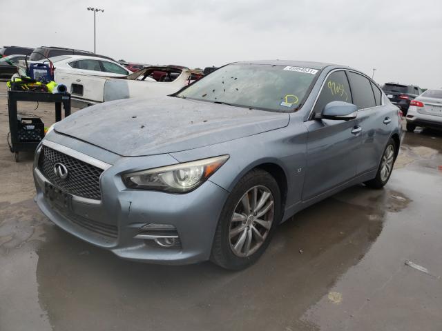 Photo 1 VIN: JN1BV7AR3EM689437 - INFINITI Q50 BASE 