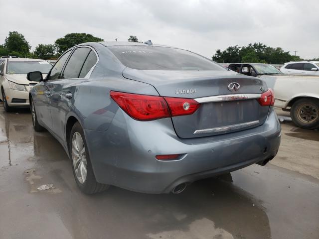 Photo 2 VIN: JN1BV7AR3EM689437 - INFINITI Q50 BASE 