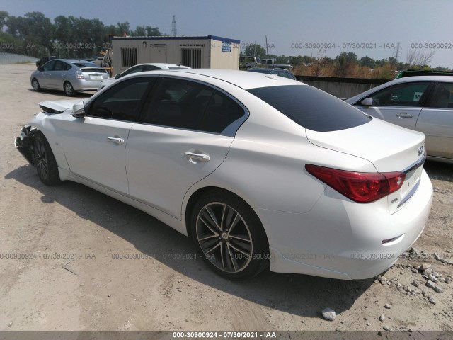 Photo 2 VIN: JN1BV7AR3EM693889 - INFINITI Q50 