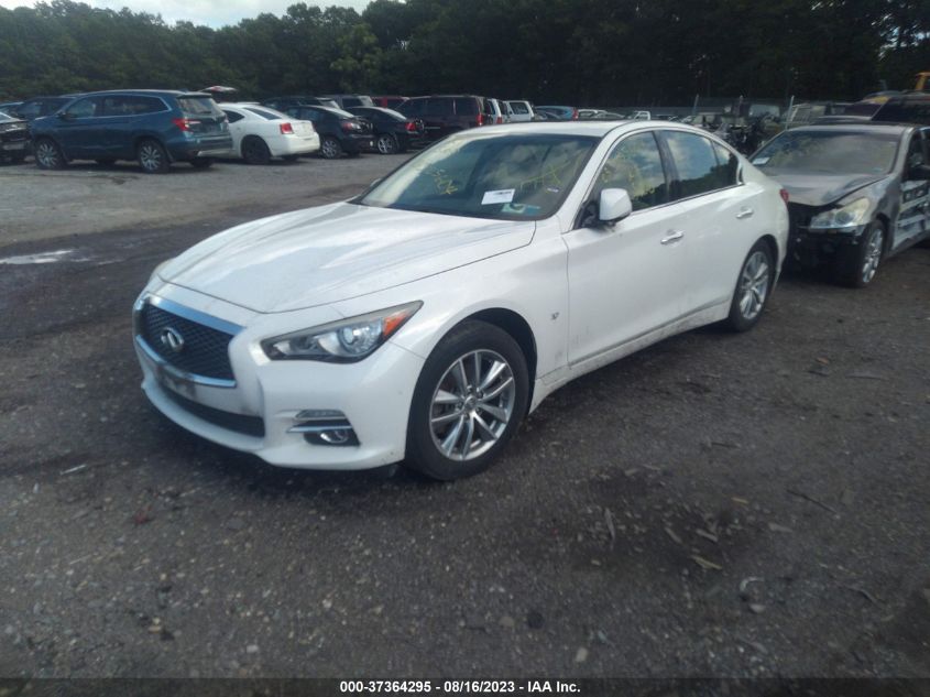 Photo 1 VIN: JN1BV7AR3EM695044 - INFINITI Q50 