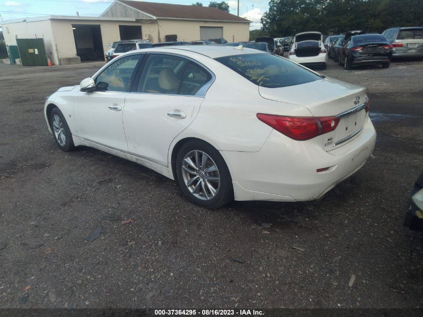 Photo 2 VIN: JN1BV7AR3EM695044 - INFINITI Q50 