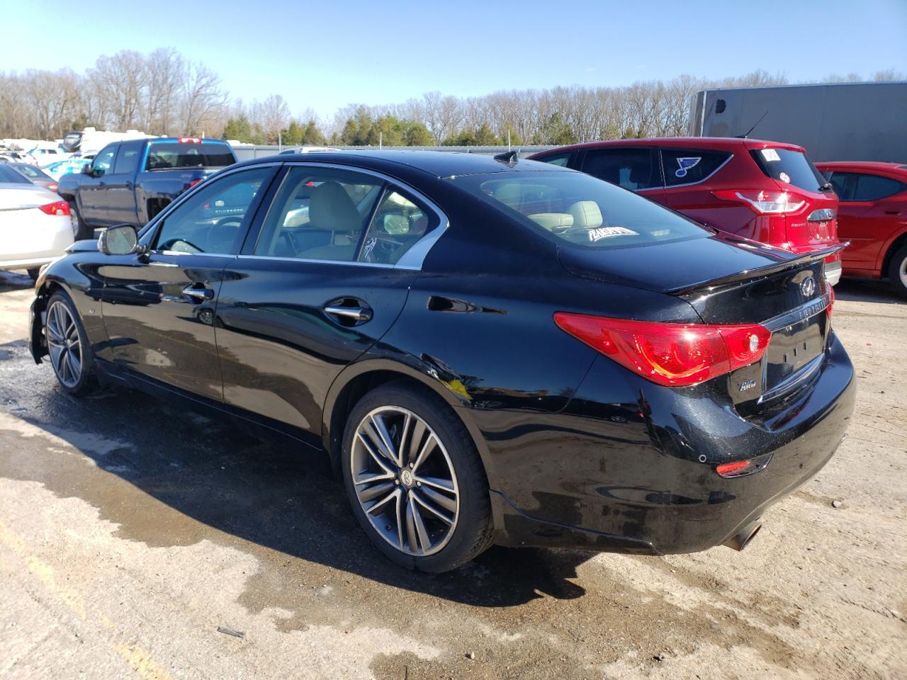 Photo 1 VIN: JN1BV7AR3EM704616 - INFINITI Q50 