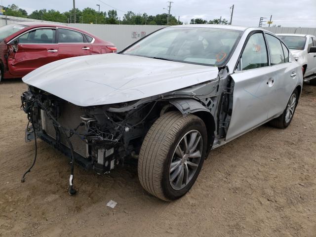 Photo 1 VIN: JN1BV7AR3FM392587 - INFINITI Q50 BASE 