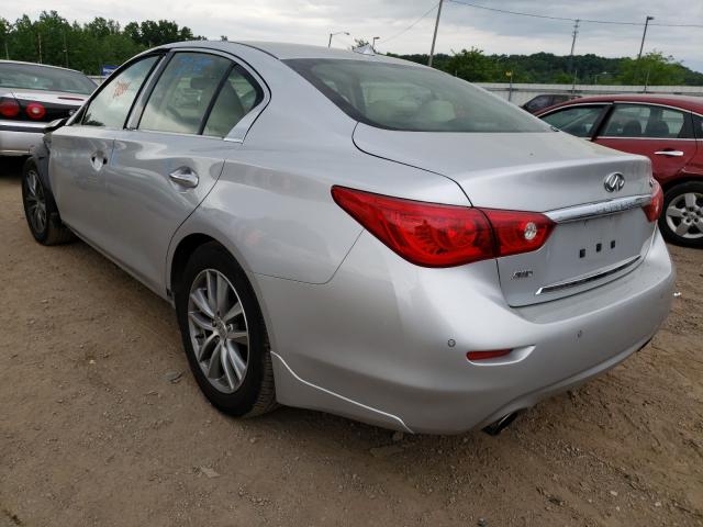 Photo 2 VIN: JN1BV7AR3FM392587 - INFINITI Q50 BASE 