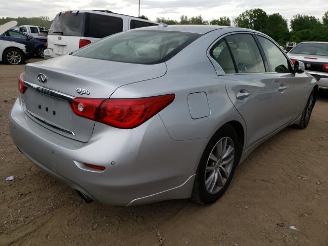 Photo 3 VIN: JN1BV7AR3FM392587 - INFINITI Q50 BASE 