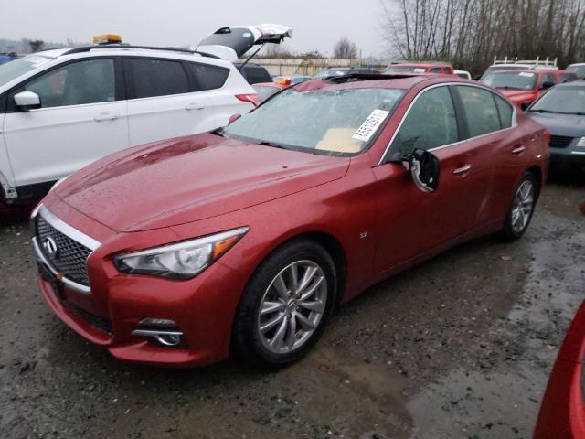 Photo 1 VIN: JN1BV7AR3FM395022 - INFINITI Q50 BASE 