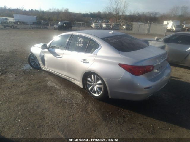 Photo 2 VIN: JN1BV7AR3FM396588 - INFINITI Q50 