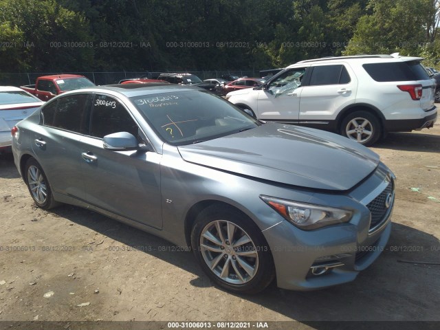 Photo 0 VIN: JN1BV7AR3FM400218 - INFINITI Q50 