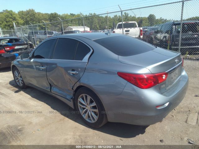 Photo 2 VIN: JN1BV7AR3FM400218 - INFINITI Q50 