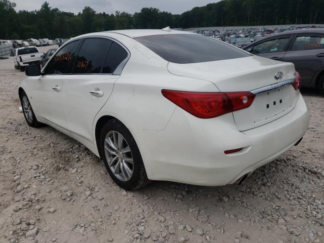 Photo 2 VIN: JN1BV7AR3FM401403 - INFINITI Q50 BASE 