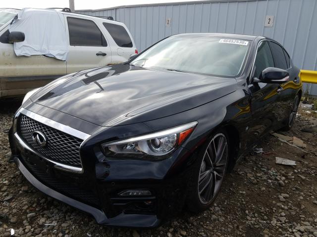 Photo 1 VIN: JN1BV7AR3FM404706 - INFINITI Q50 BASE 