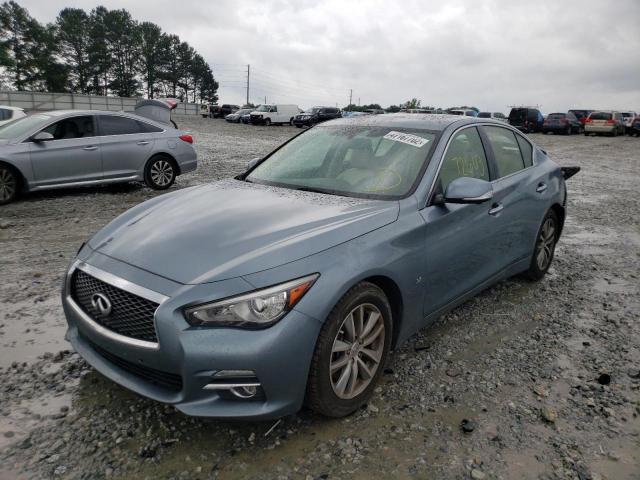 Photo 1 VIN: JN1BV7AR3FM404754 - INFINITI Q50 BASE 