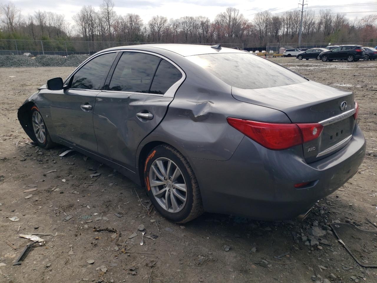 Photo 1 VIN: JN1BV7AR3FM409095 - INFINITI Q50 