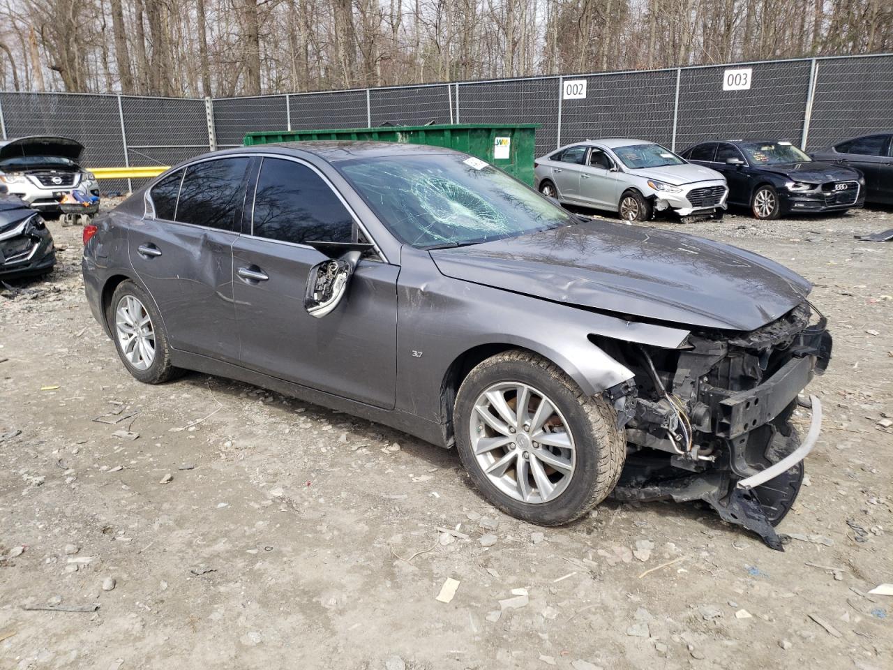 Photo 3 VIN: JN1BV7AR3FM409095 - INFINITI Q50 