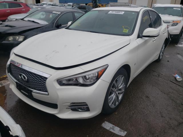 Photo 1 VIN: JN1BV7AR3FM413079 - INFINITI Q50 BASE 