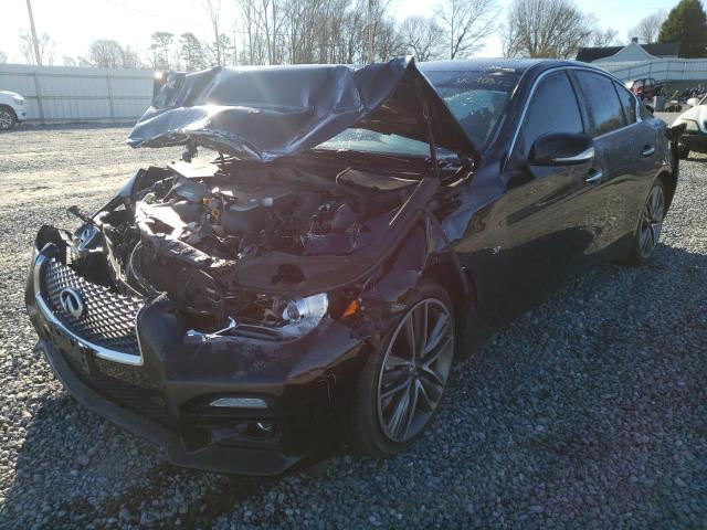 Photo 1 VIN: JN1BV7AR3FM413406 - INFINITI Q50 BASE 