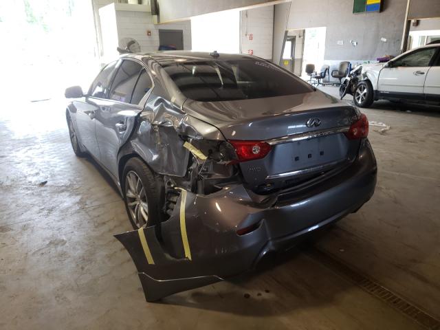 Photo 2 VIN: JN1BV7AR3FM417424 - INFINITI Q50 BASE 