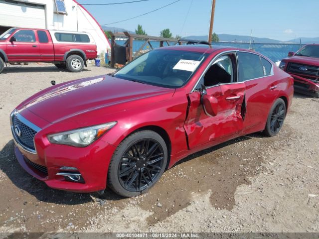 Photo 1 VIN: JN1BV7AR3FM419724 - INFINITI Q50 