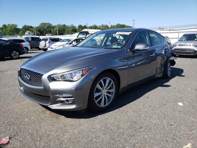 Photo 1 VIN: JN1BV7AR3FM421764 - INFINITI Q50 BASE 