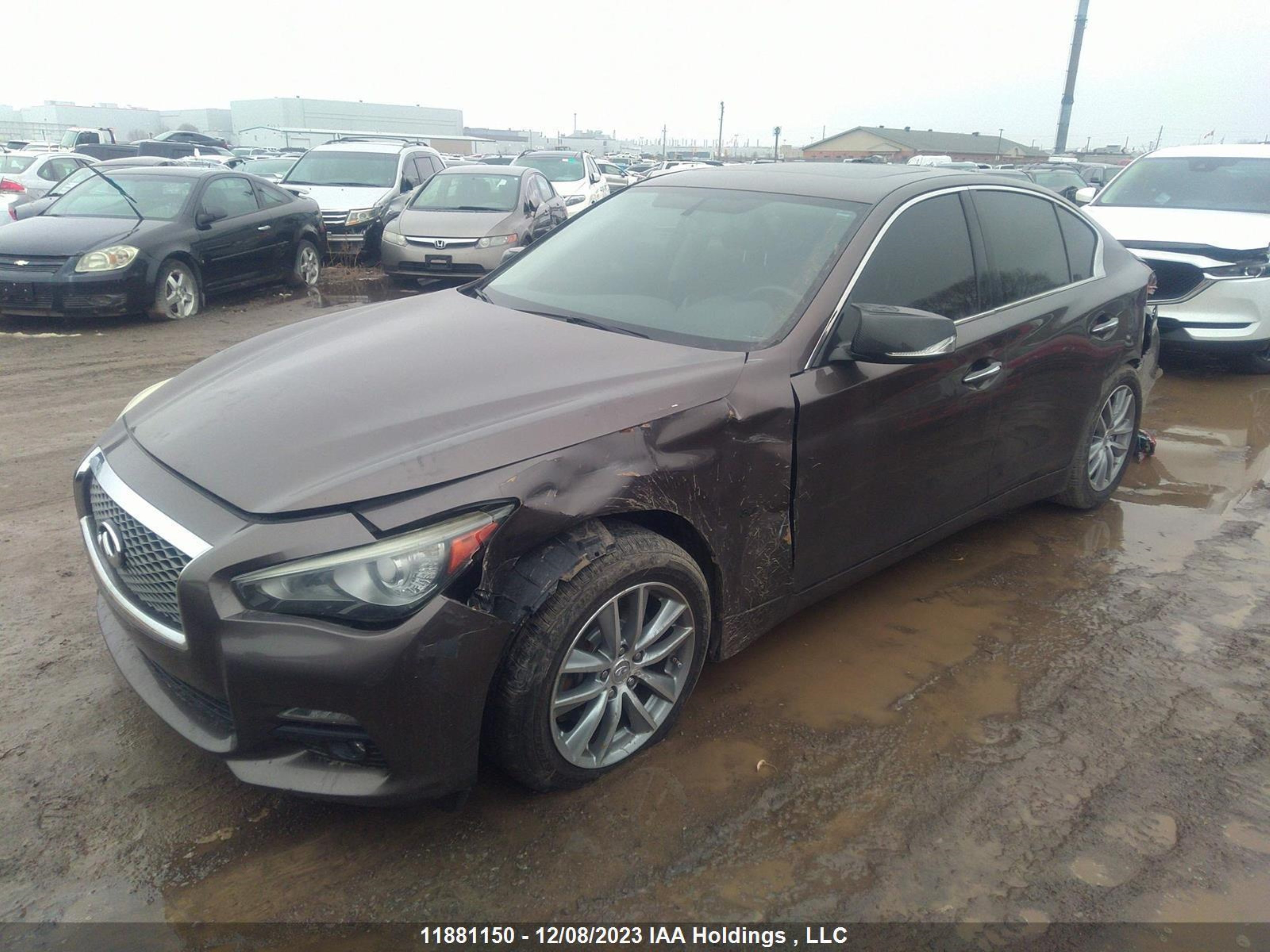 Photo 1 VIN: JN1BV7AR4EM686885 - INFINITI Q50 