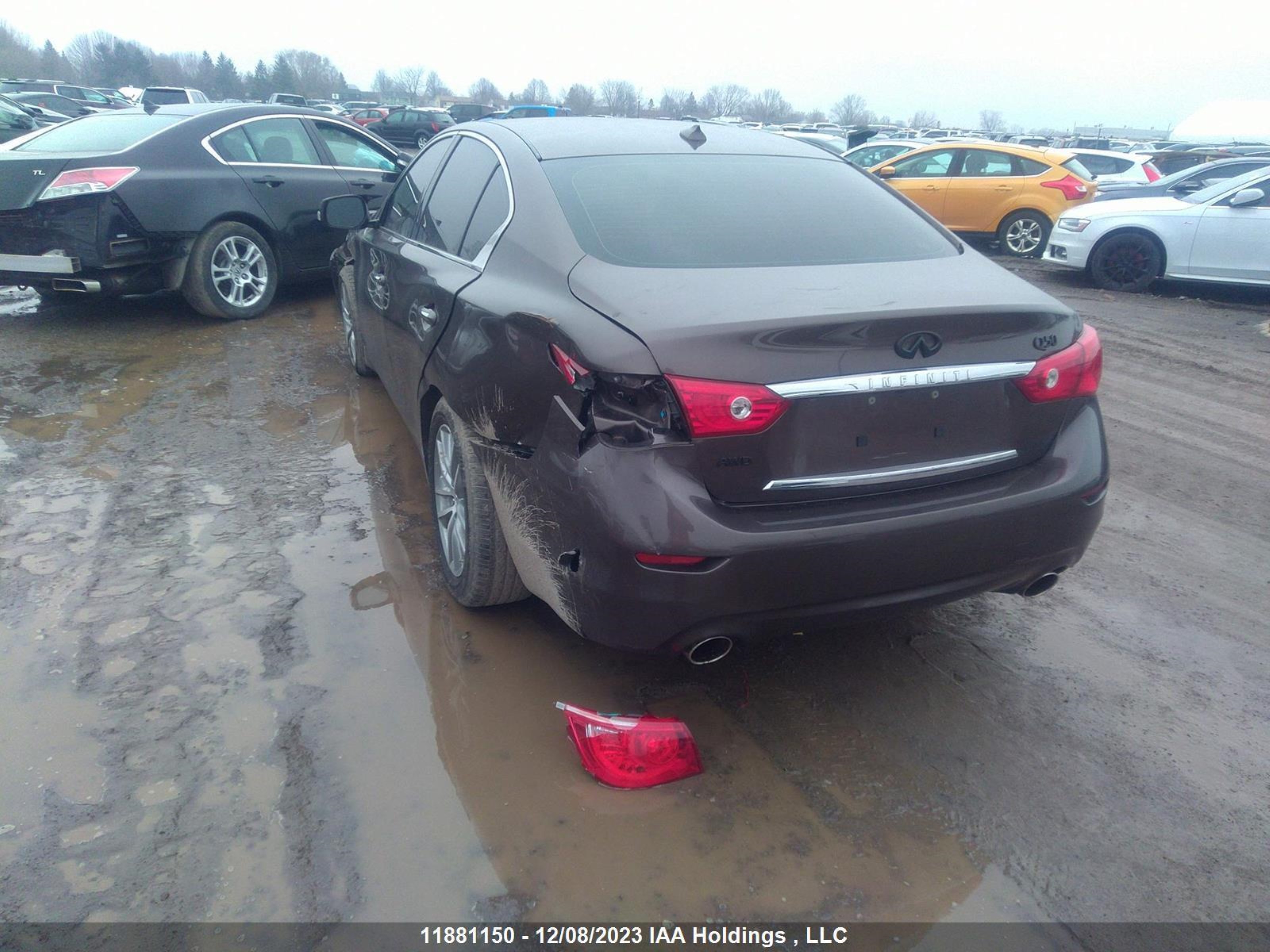 Photo 2 VIN: JN1BV7AR4EM686885 - INFINITI Q50 