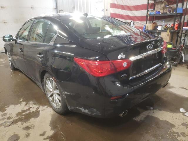 Photo 2 VIN: JN1BV7AR4EM689334 - INFINITI Q50 BASE 