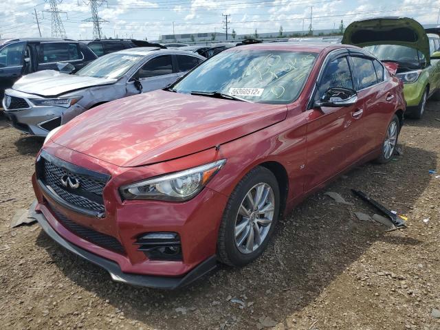 Photo 1 VIN: JN1BV7AR4EM691262 - INFINITI Q50 BASE 