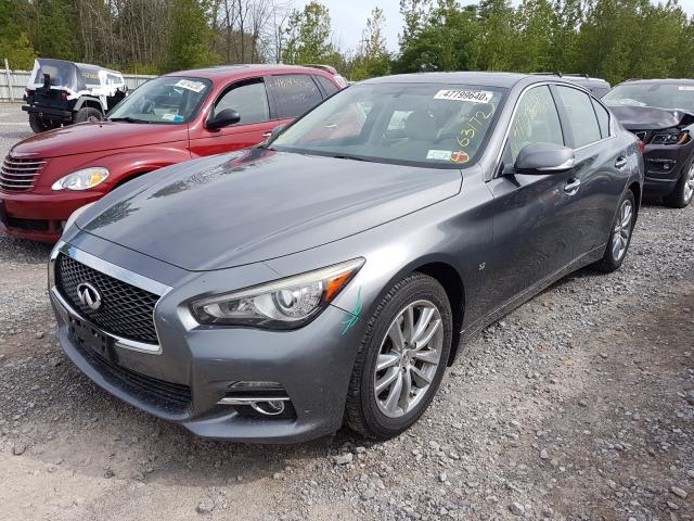 Photo 1 VIN: JN1BV7AR4EM693447 - INFINITI Q50 BASE 