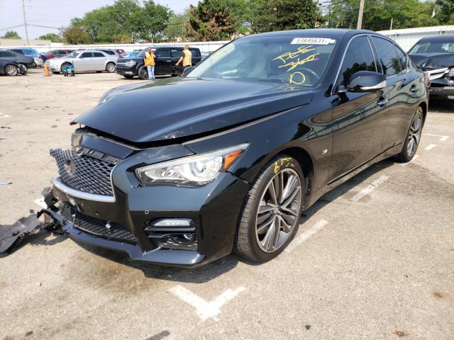 Photo 1 VIN: JN1BV7AR4EM695991 - INFINITI Q50 SPORT 