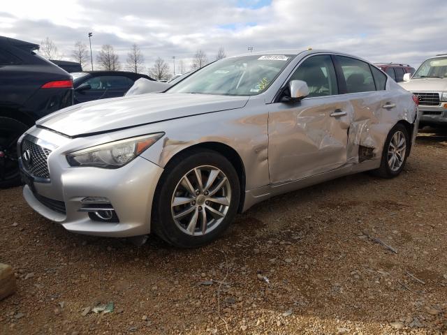 Photo 1 VIN: JN1BV7AR4EM699829 - INFINITI Q50 BASE 