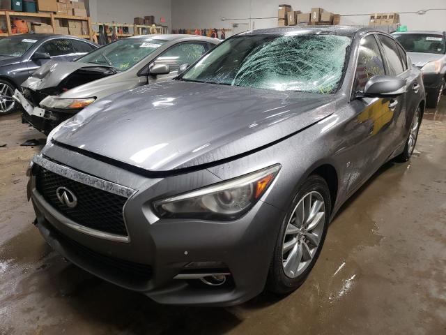 Photo 1 VIN: JN1BV7AR4EM701062 - INFINITI Q50 BASE 