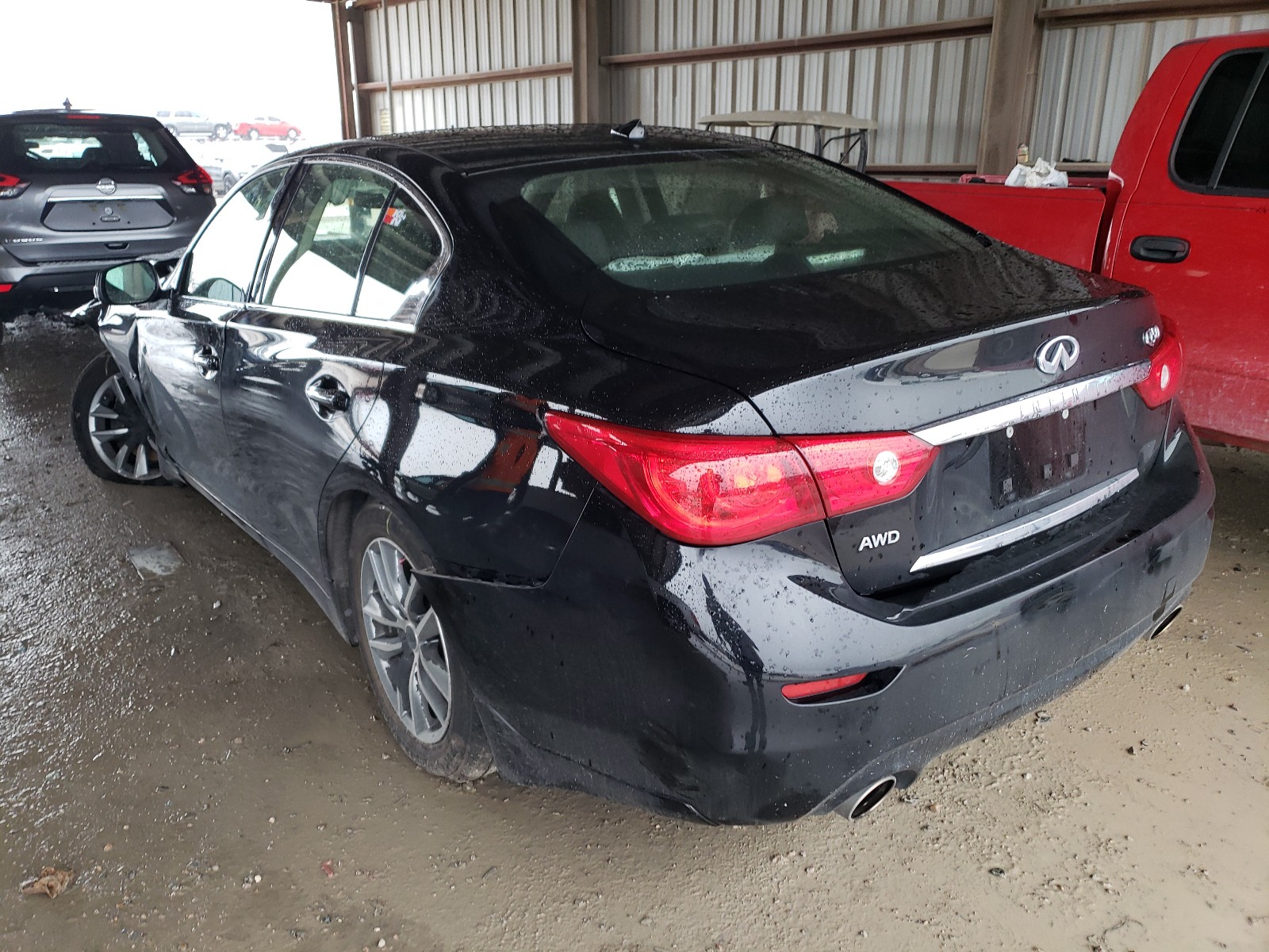 Photo 2 VIN: JN1BV7AR4EM701093 - INFINITI Q50 BASE 