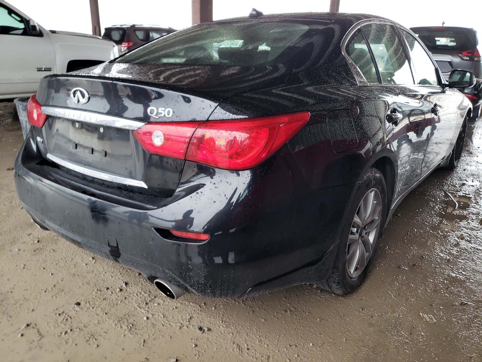 Photo 3 VIN: JN1BV7AR4EM701093 - INFINITI Q50 BASE 