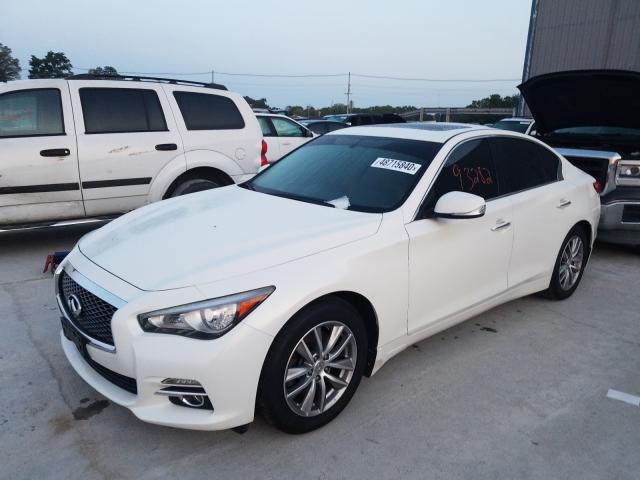 Photo 1 VIN: JN1BV7AR4EM702051 - INFINITI Q50 