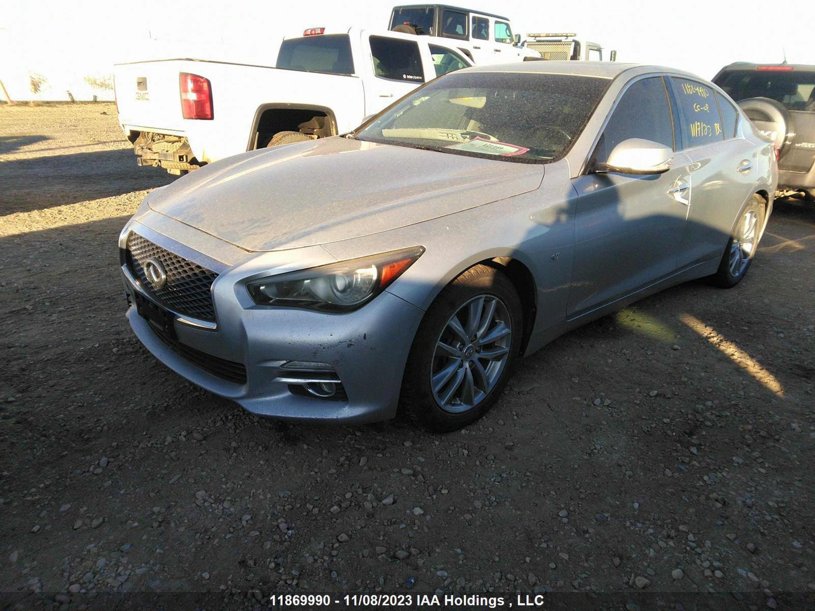 Photo 2 VIN: JN1BV7AR4EM706407 - INFINITI Q50 