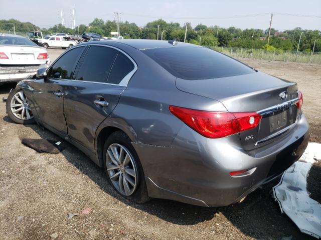 Photo 2 VIN: JN1BV7AR4FM390816 - INFINITI Q50 BASE 