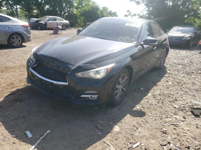 Photo 1 VIN: JN1BV7AR4FM399810 - INFINITI Q50 BASE 