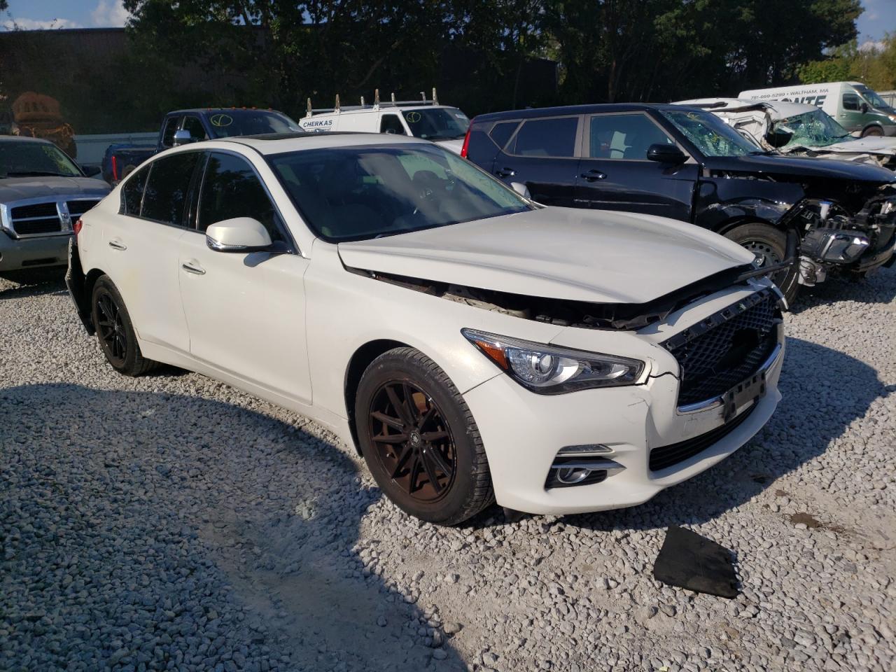 Photo 3 VIN: JN1BV7AR4FM404102 - INFINITI Q50 