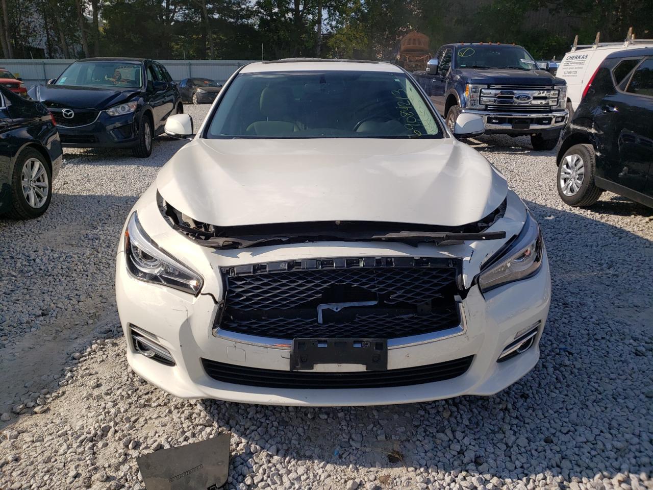 Photo 4 VIN: JN1BV7AR4FM404102 - INFINITI Q50 