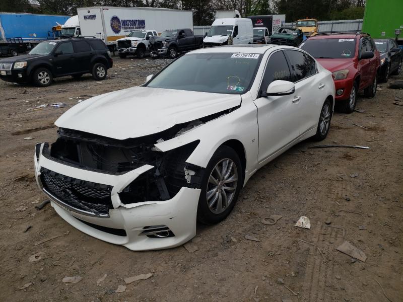 Photo 1 VIN: JN1BV7AR4FM404861 - INFINITI Q50 BASE 