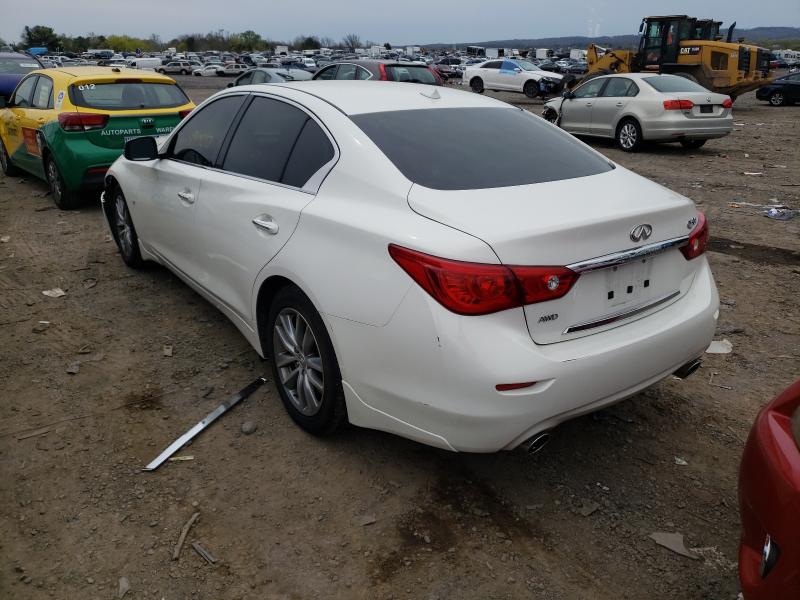 Photo 2 VIN: JN1BV7AR4FM404861 - INFINITI Q50 BASE 