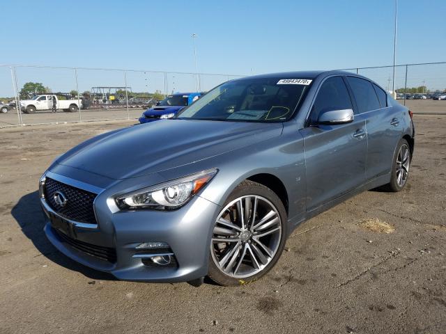 Photo 1 VIN: JN1BV7AR4FM410479 - INFINITI Q50 BASE 